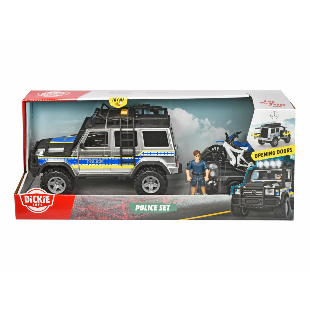 Dickie Mercedes Police Set Multicolor Age-3 Years & Above