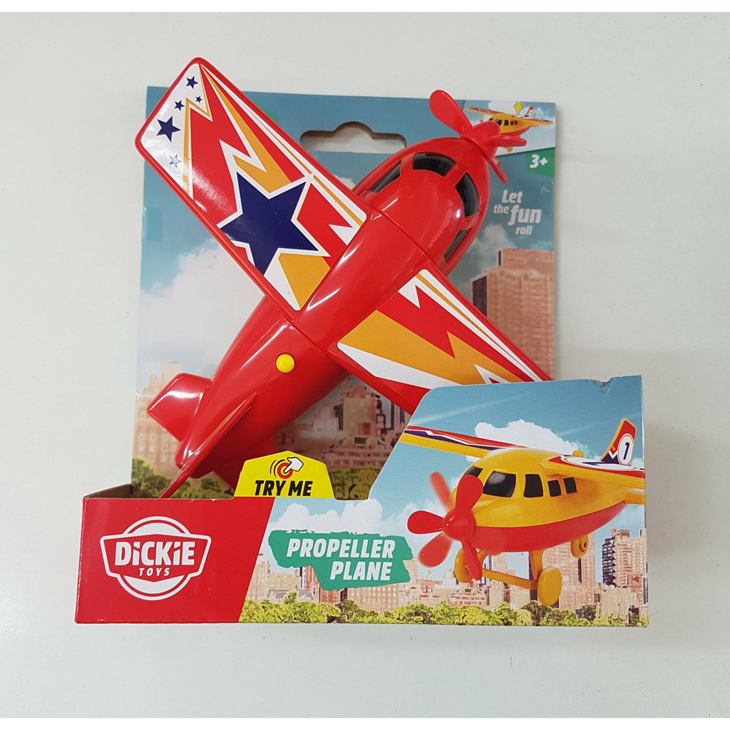 Dickie Propeller Plane Battery Operated Multicolor Age-3 Years & Above