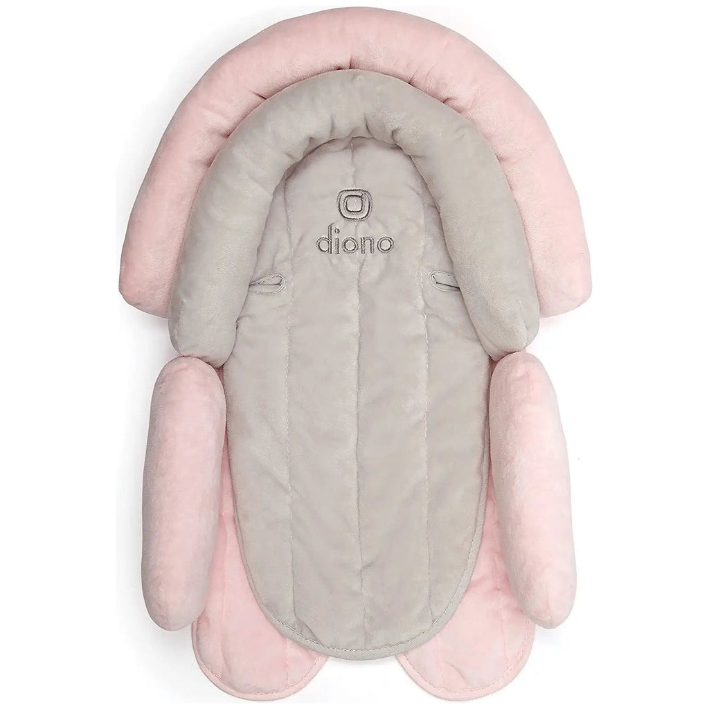 Diono Cuddle Soft 2-in-1 Baby Body Support Pillow Gray/Pink Age- Newborn & Above (Holds upto 6.8 kgs)