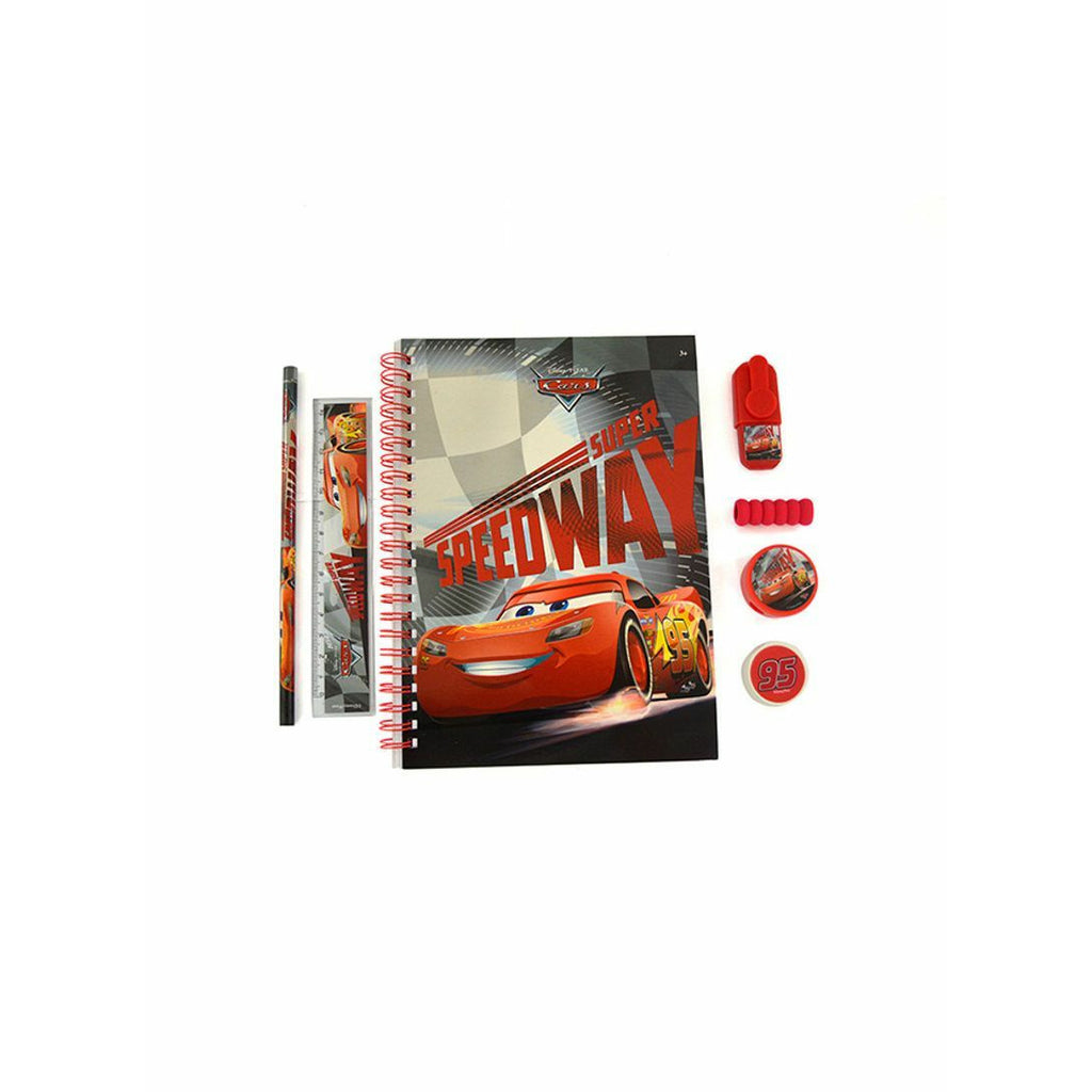 Disney Cars Stationery Set 7Pcs Kids