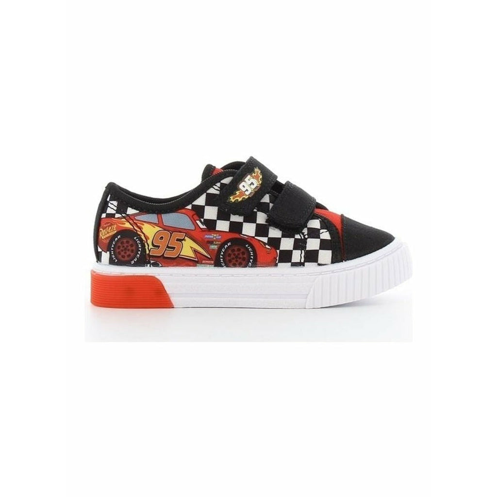 Disney Cars Boys Kids Low Sneakers Black