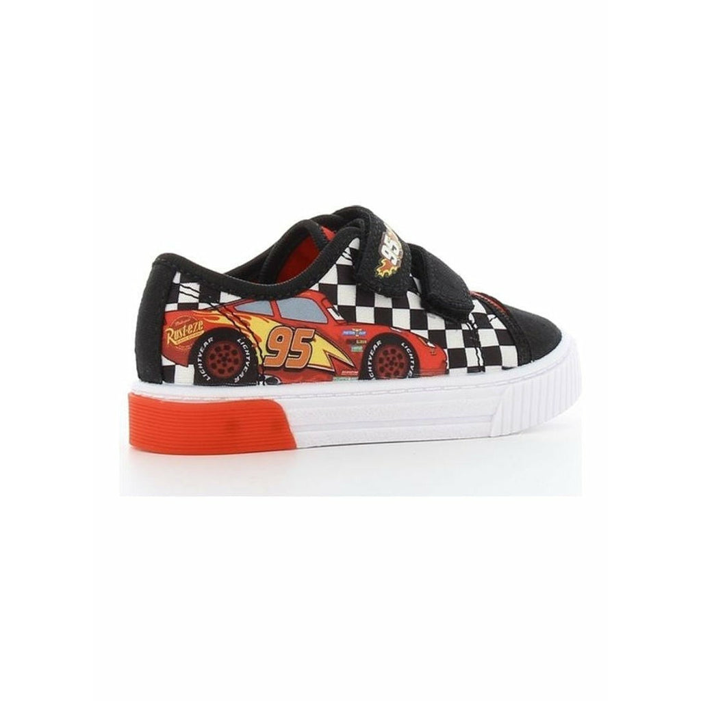 Disney Cars Boys Kids Low Sneakers Black