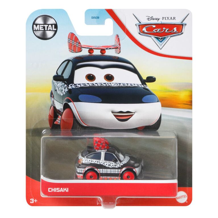 Disney Cars Chisaki Diecast 1:55 Black Age- 3 Years & Above