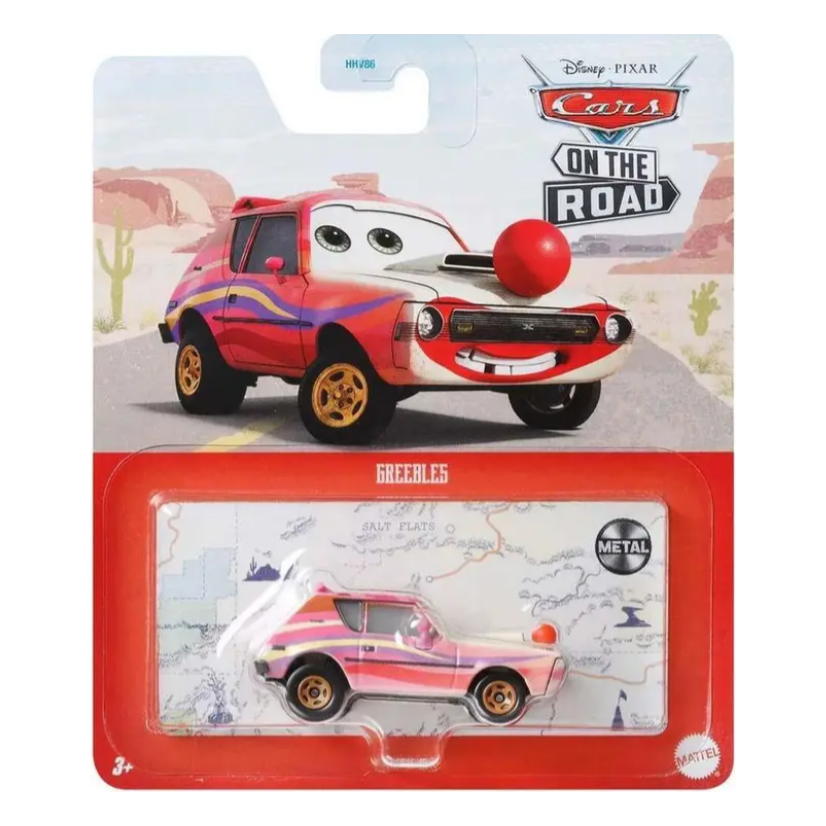 Disney Cars Greebles Diecast 1:55 Multicolor Dxv29 Age- 3 Years & Above