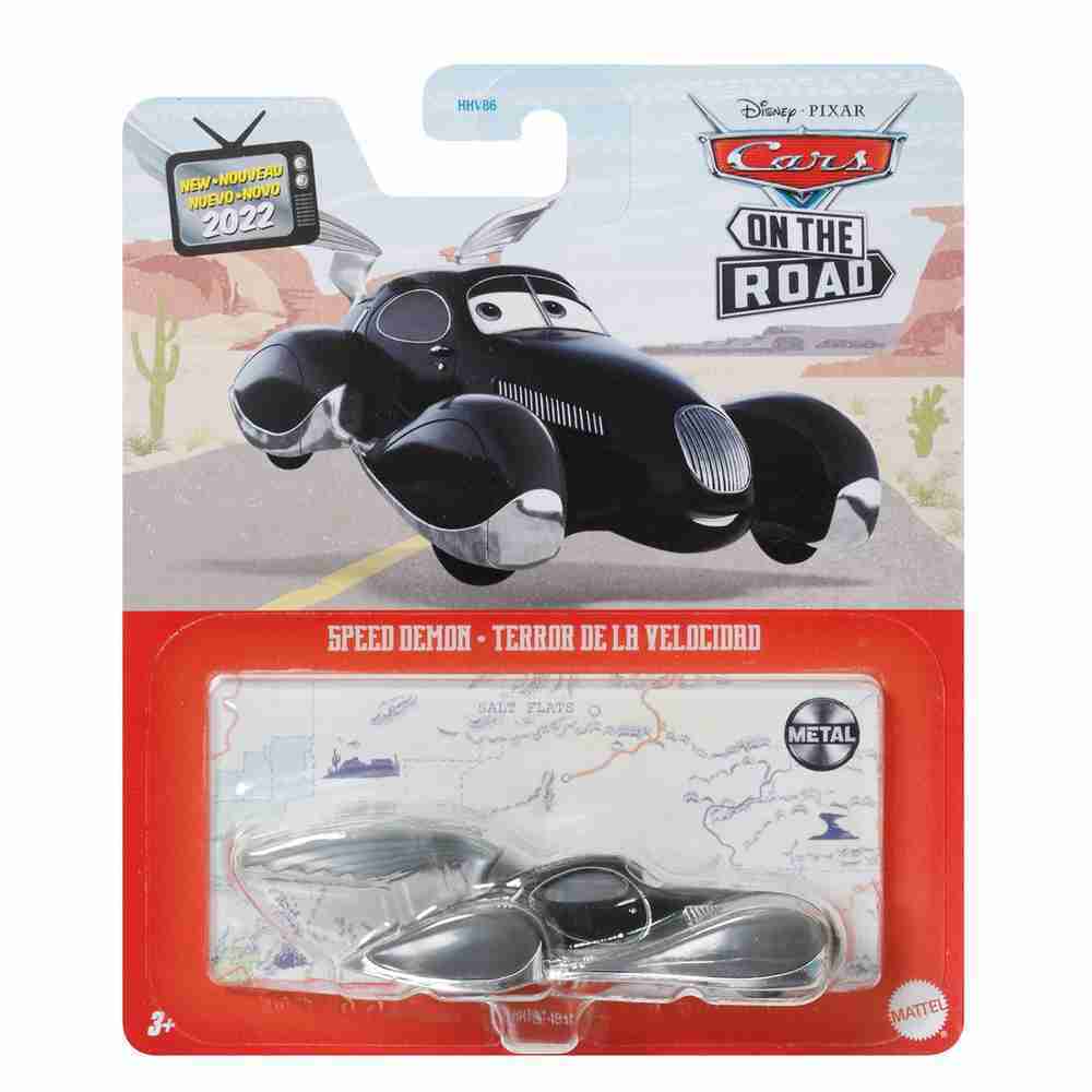 Disney Cars Speed Demon with Wings Diecast 1:55 Black Age- 3 Years & Above