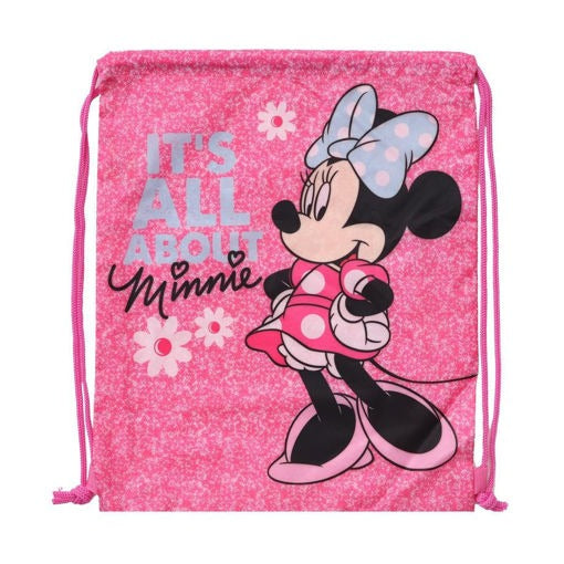 Disney Drawstring Bag Pink Kids Peekaboo