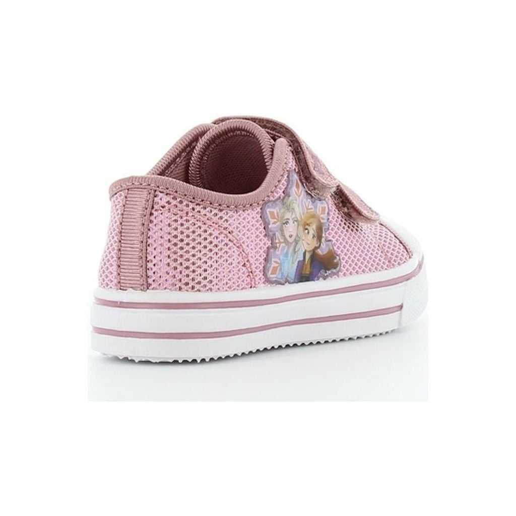Disney Frozen 2 Girls Kids Low Sneakers Pink