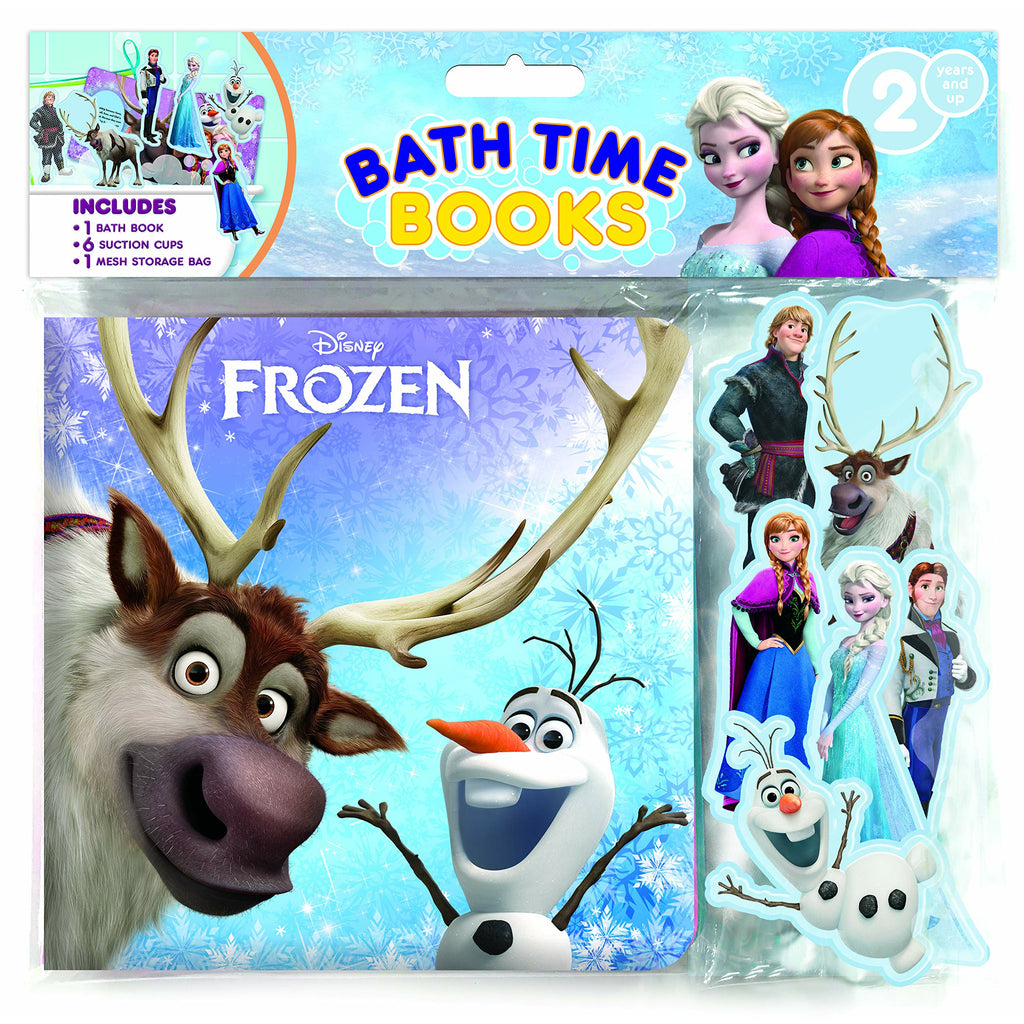 Disney Frozen Bath Time Books (Eva Bag Edition) Multicolor Age-3 Years & Above