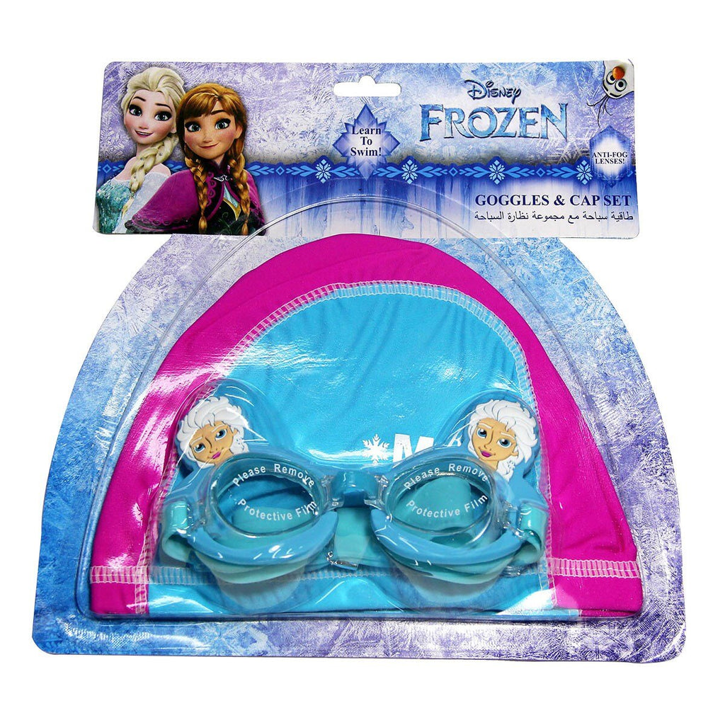 Disney Frozen Swim Goggles & Cap Kids