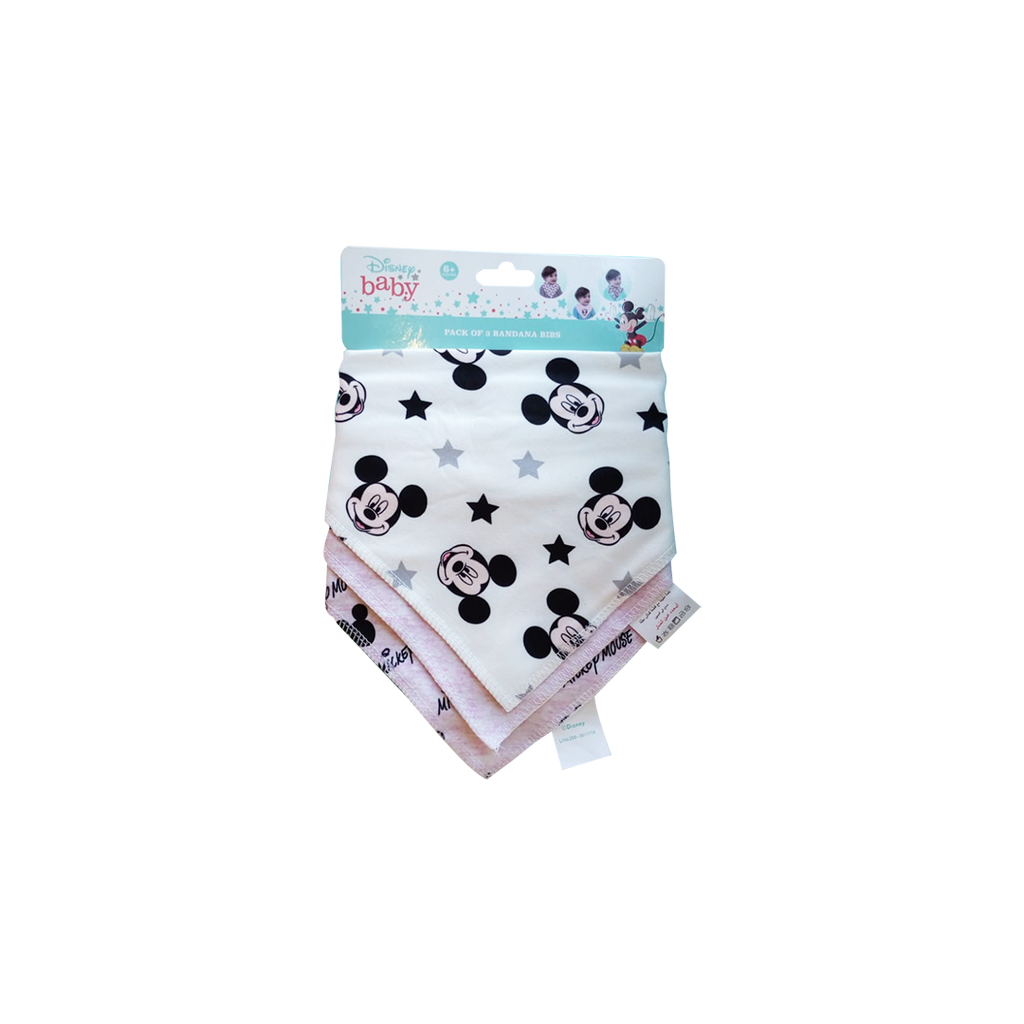 Disney Mickey Bandana Bibs 0M+