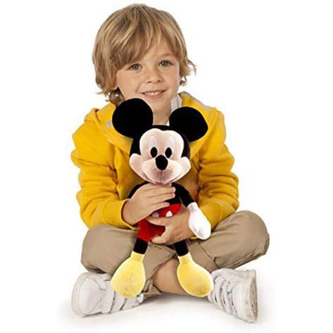 Disney Mickey Mouse Happy Sound Plush Toy Black/Red Age- 3 Years & Above