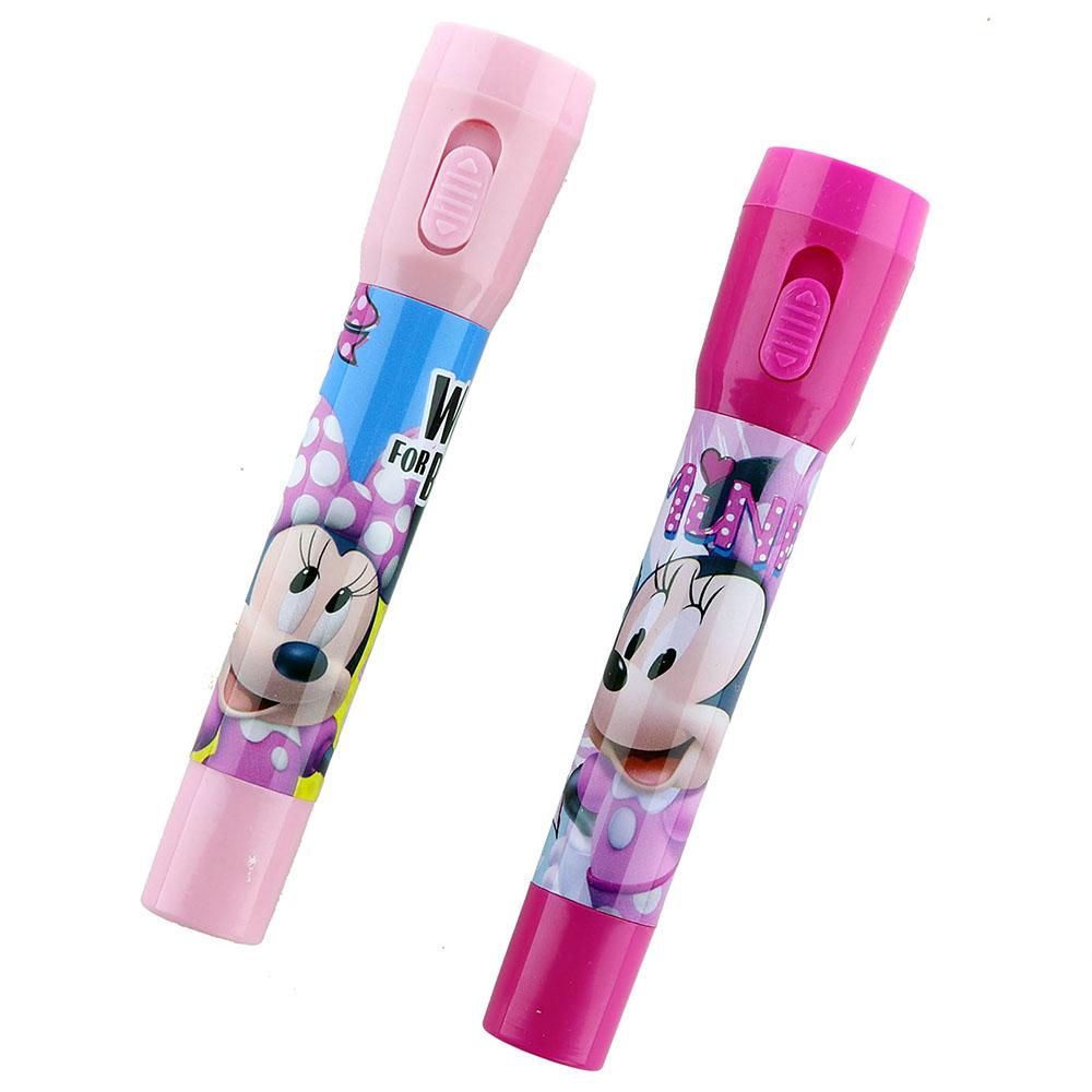 Disney Minnie Set Of 2 Pens With Flashlight Kids