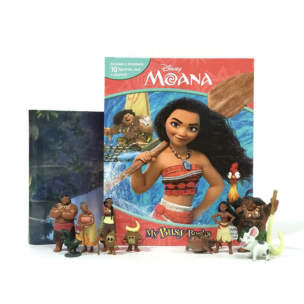 Disney Moana Busy Book Age- 3 Years & Above