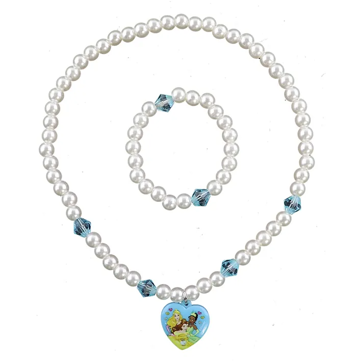 Disney Necklace And Bracelet - Multi