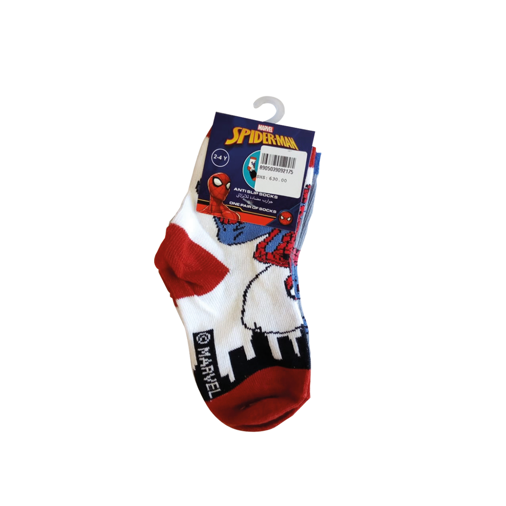 Disney Spiderman Socks Kids