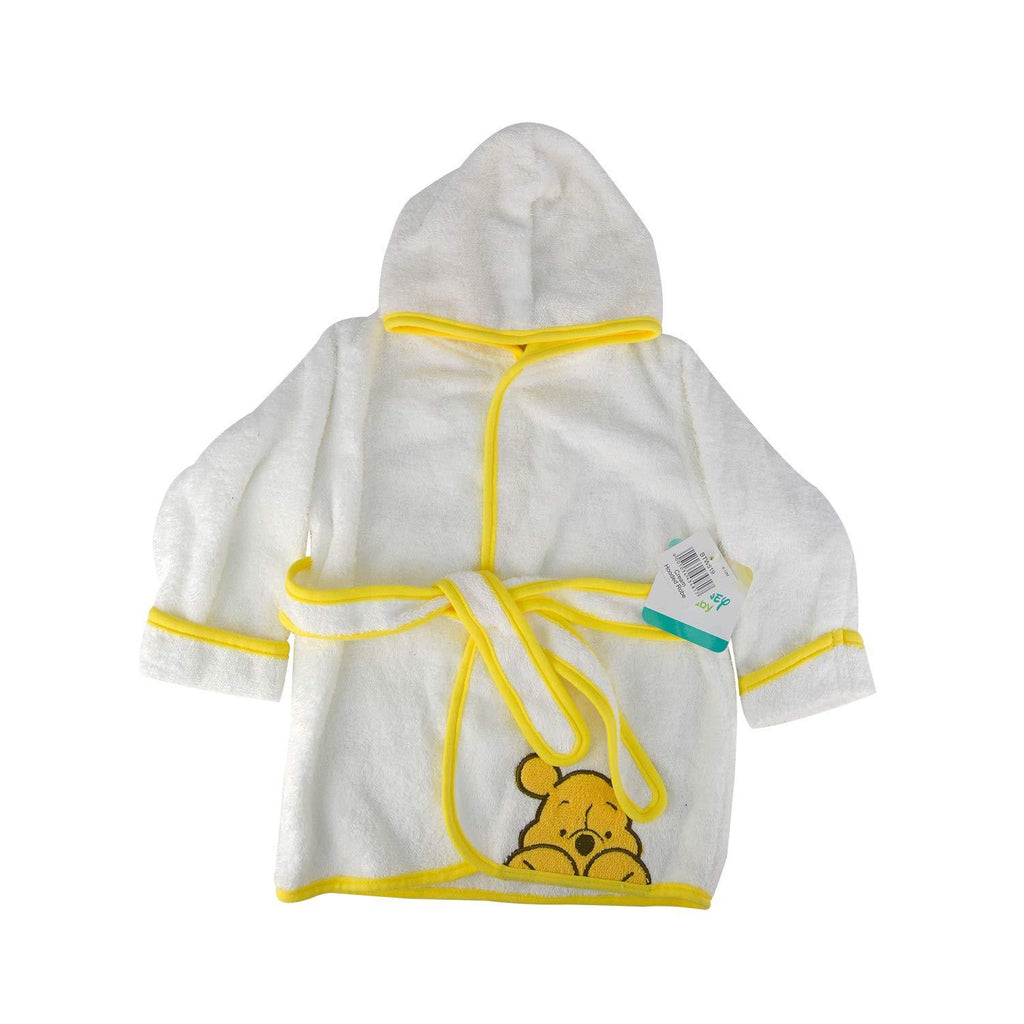 Disney Winnie The Pooh Infants Bathrobe 6-36M