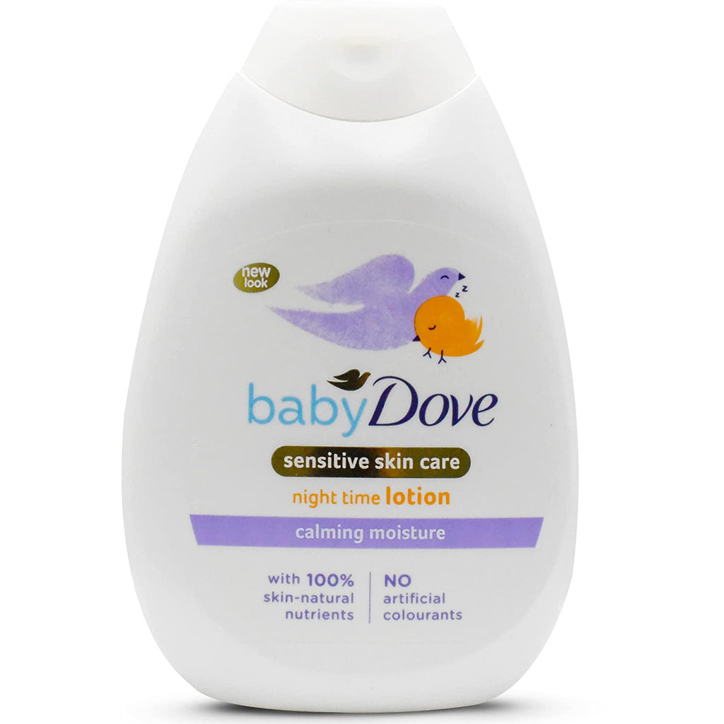 Dove Baby Night Time Calming Moisture Lotion for Sensitive Skin 400ml Age- Newborn and Above
