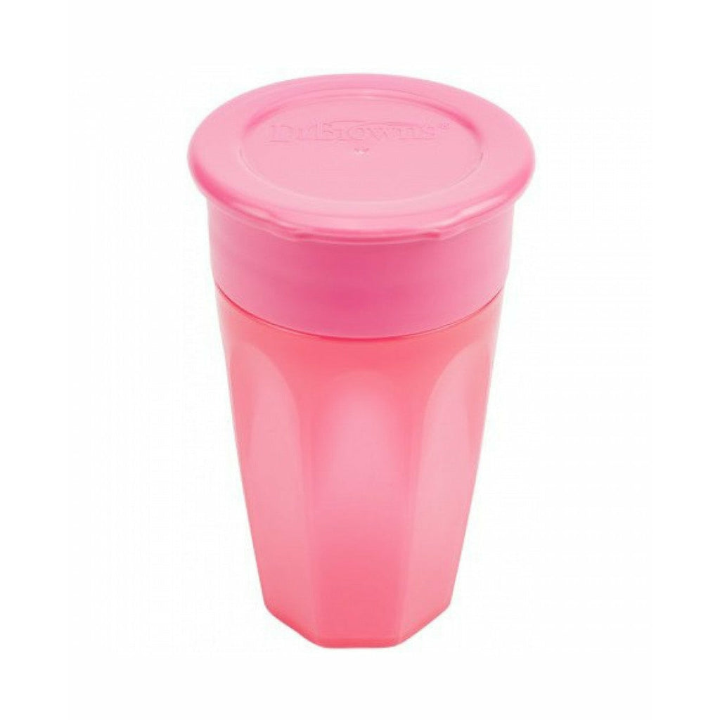 Dr Brown’s Milestones Cheers 360 Cup Pink 300ml 9m+
