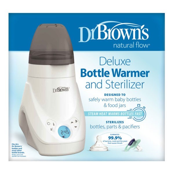 Dr Brown's Deluxe Bottle Warmer Steriliser Peekaboo