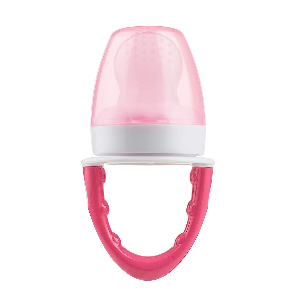 Dr Brown's Designed to Nourish Fresh Firsts Silicone Feeder Pink Age- 4 Months & Above