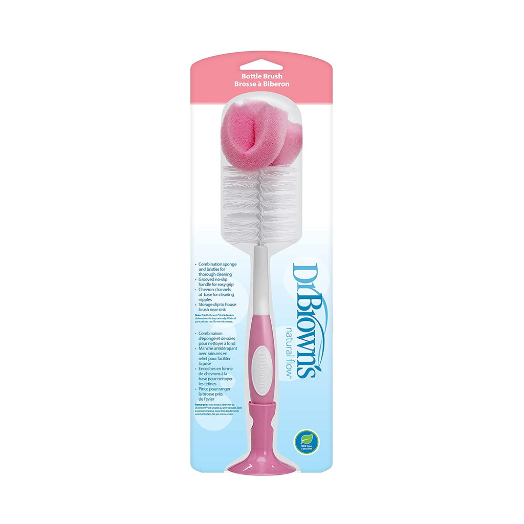 Dr Brown's Standard Bottle Brush - Pink