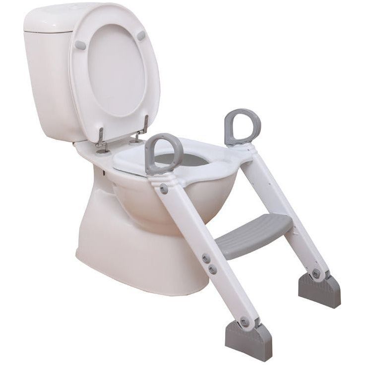 Dreambaby Ladder Step-Up Toilet Trainer White/Grey Age- 18 Months & Above