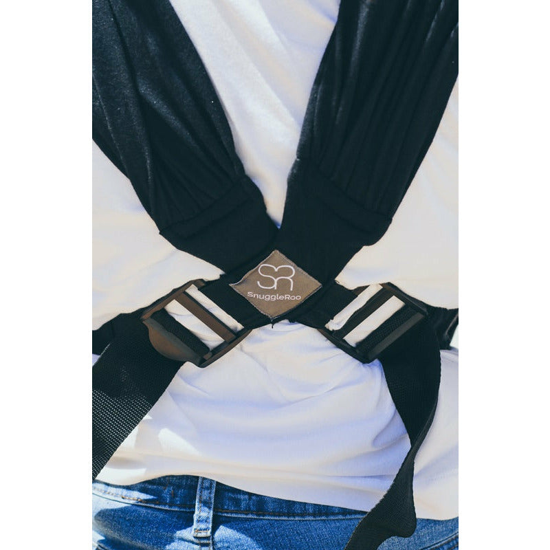 Dreamgenii SnuggleRoo Baby Carrier Black Age- Newborn & Above (Holds upto 15 kgs)