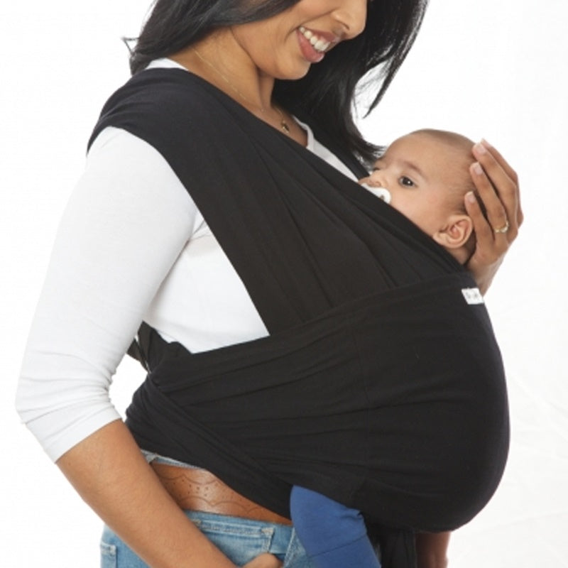 Dreamgenii SnuggleRoo Baby Carrier Black Age- Newborn & Above (Holds upto 15 kgs)