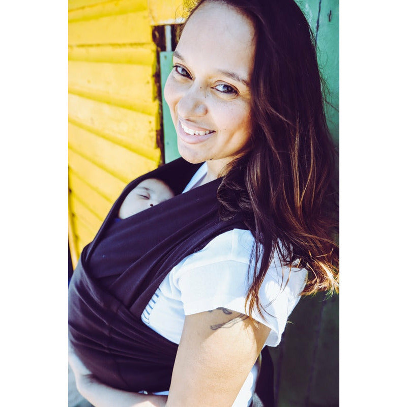 Dreamgenii SnuggleRoo Baby Carrier Black Age- Newborn & Above (Holds upto 15 kgs)