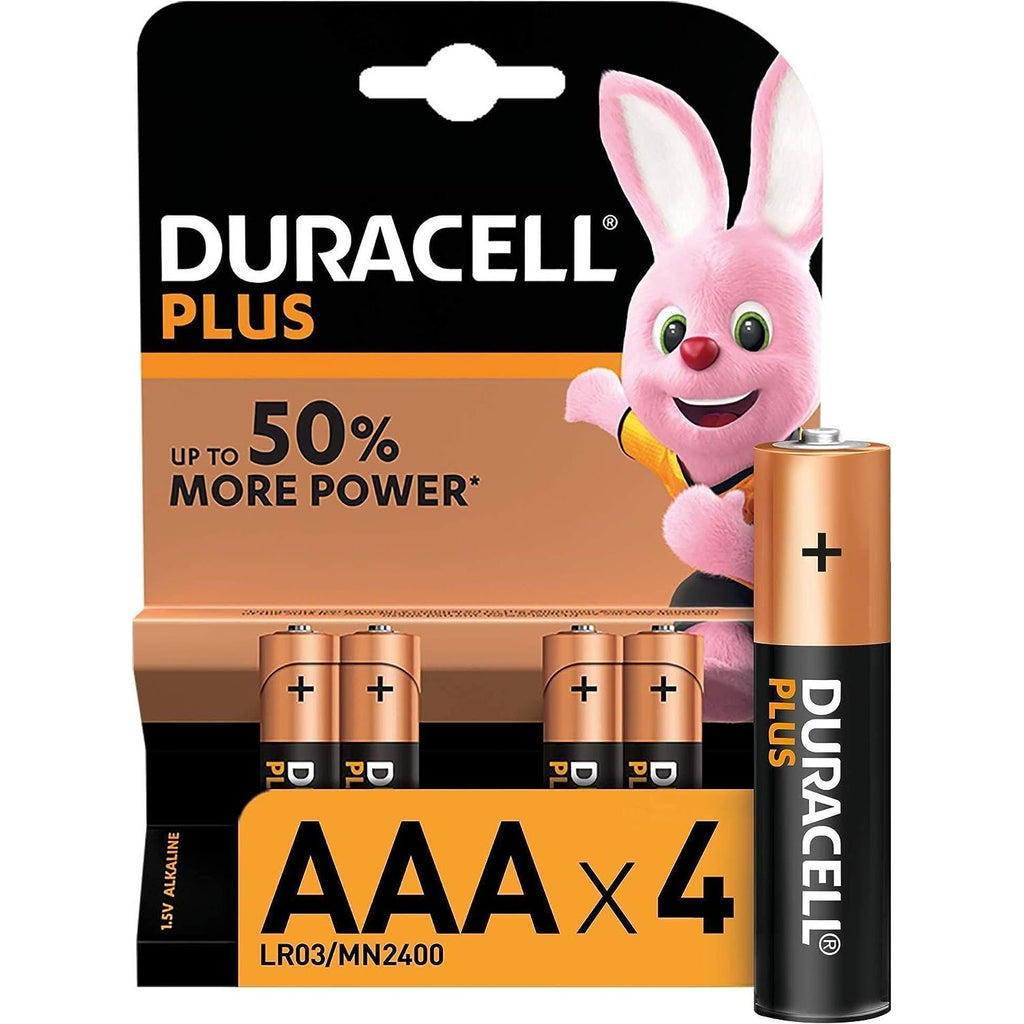Duracell batteries Plus Power 4AAA