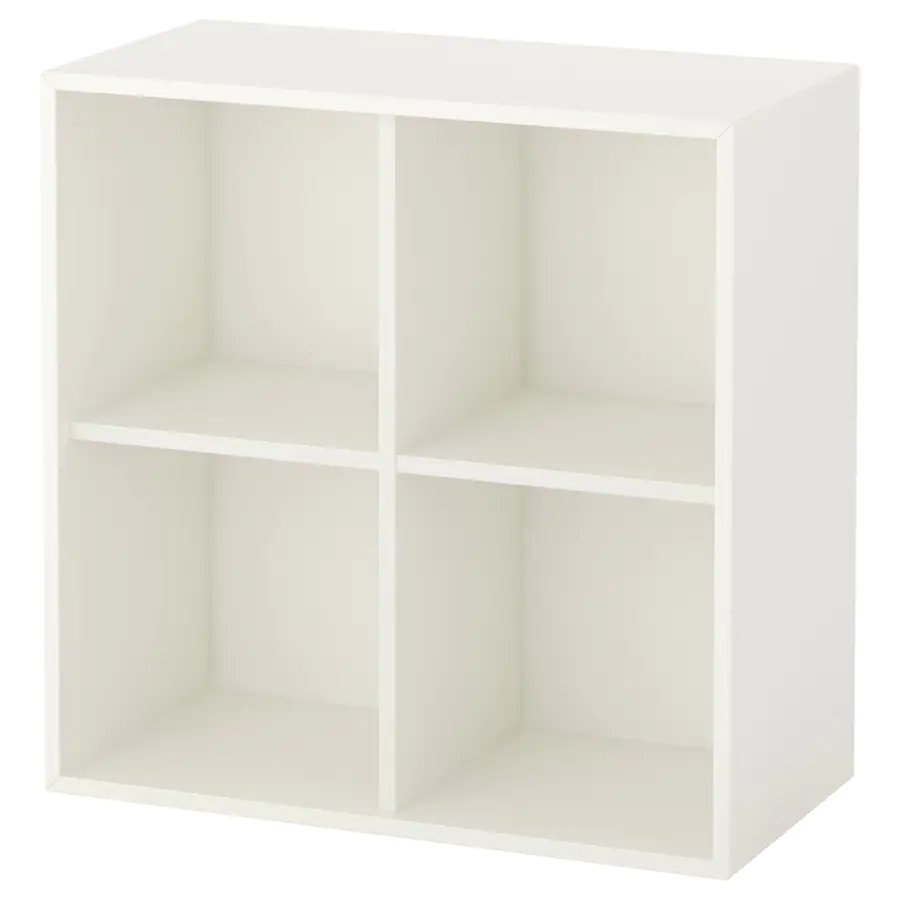Eket Cabinet With 4 Compartments, White