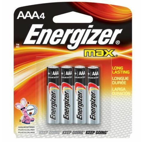 ENERGIZER BATTERIES 4AAA