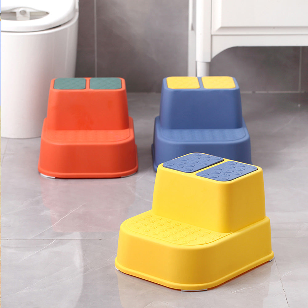Eazy Kids - Step Stool - Blue Age-12 Months to 8 Years