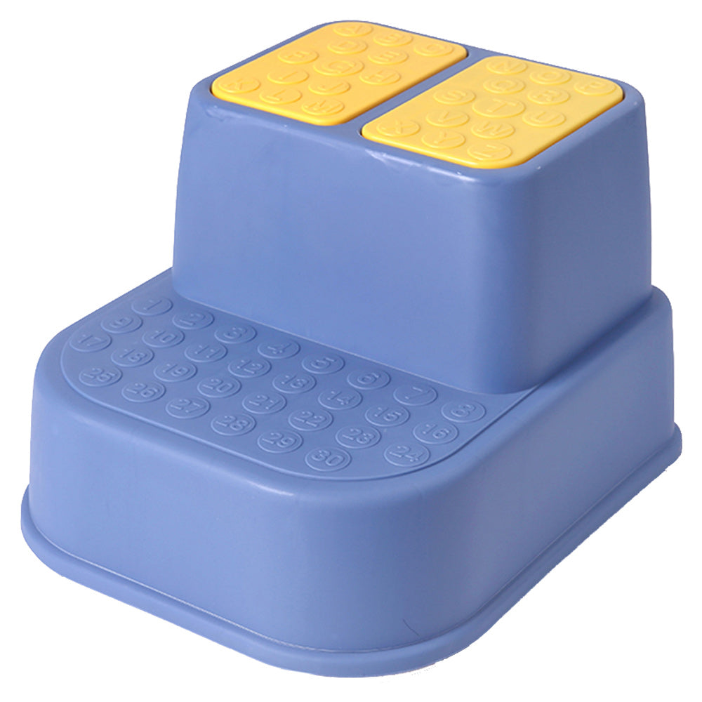 Eazy Kids - Step Stool - Blue Age-12 Months to 8 Years
