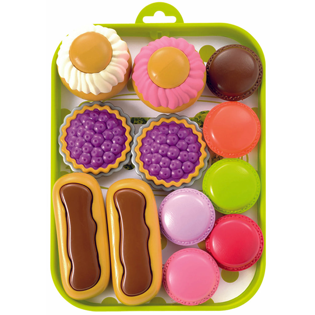 Ecoiffier Pastry Tray Multicolor Age-3 Years & Above