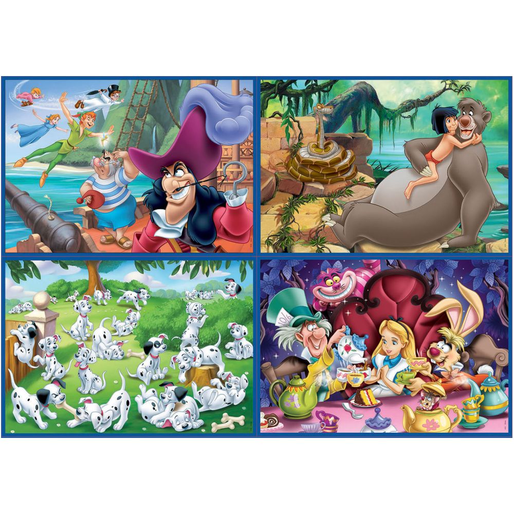 Educa Disney Classics Multi 4 Junior Puzzles MulticolourAge- 5 Years & Above