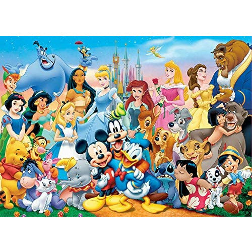 Educa World Of Disney Super Puzzle MulticolourAge- 6 Years & Above