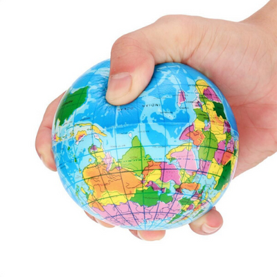 Essen Globe Stress Ball Fidget Multicolor Age- 6 Years & Above