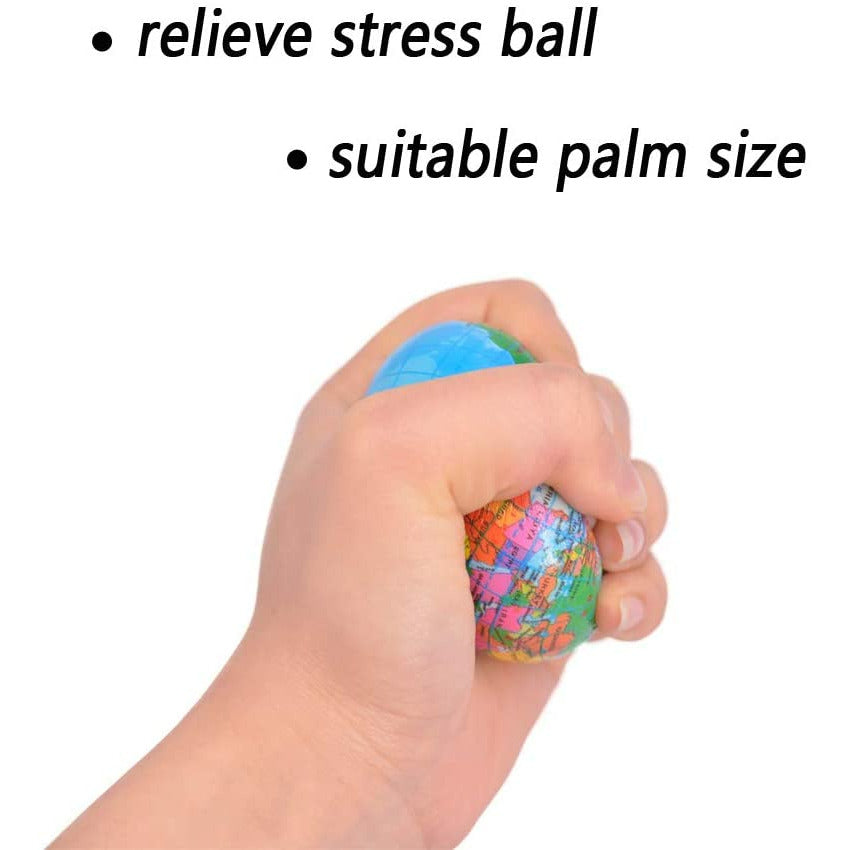 Essen Globe Stress Ball Fidget Multicolor Age- 6 Years & Above