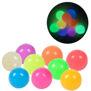 Essen Sticky Squishy Ball Stress Relief Assorted Fidget Multicolor Age- 6 Years & Above