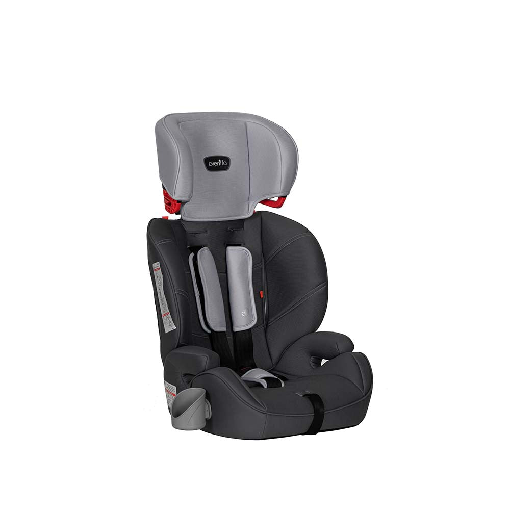 Evenflo Sutton 3 in 1 Booster Car Seat Black Age 9 Months Above Peekaboo