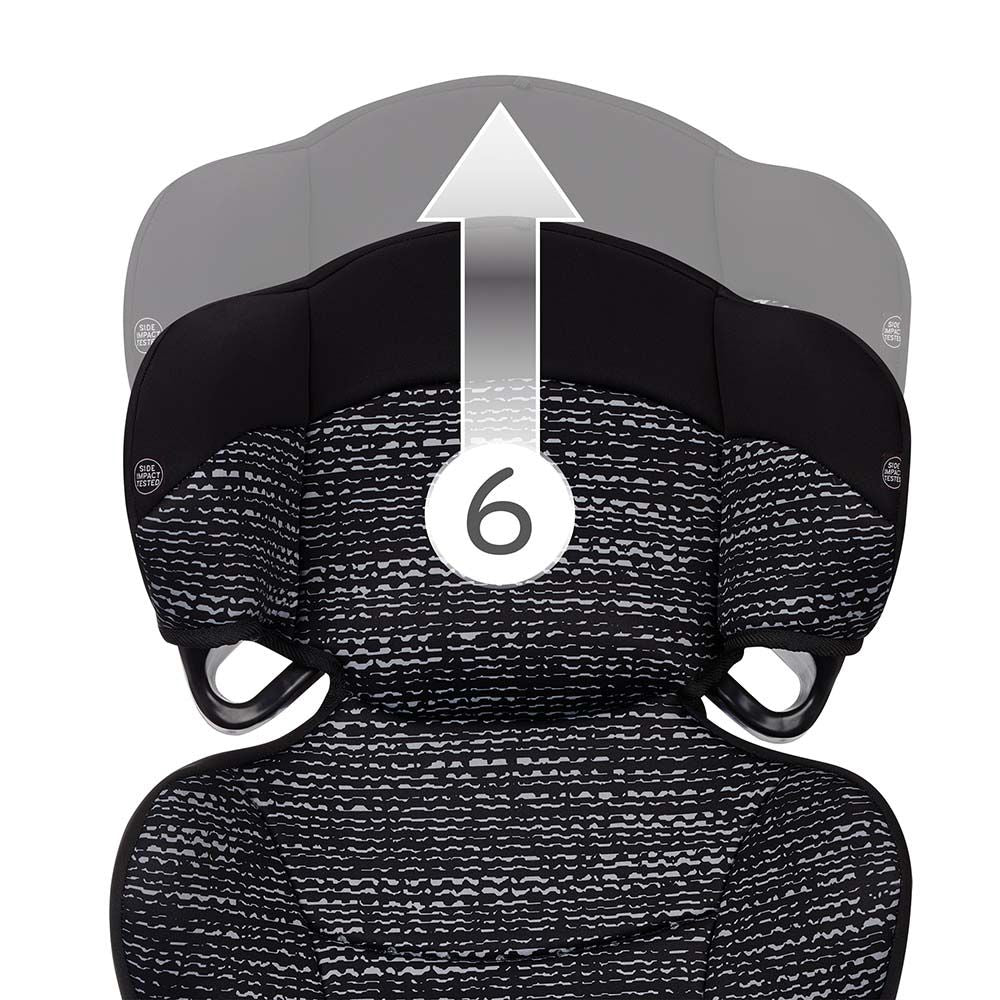 Evenflo - Sutton 3-in-1 Booster Car Seat Grey Age-9 Months & Above(Holds up to 36 Kgs)