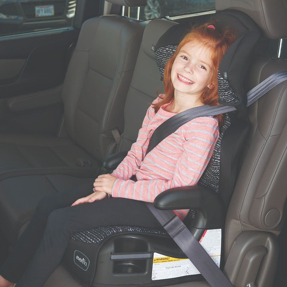 Evenflo - Sutton 3-in-1 Booster Car Seat Grey Age-9 Months & Above(Holds up to 36 Kgs)