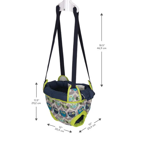 Evenflo Door Jumper Swing Owl Age- 6 Months & Above