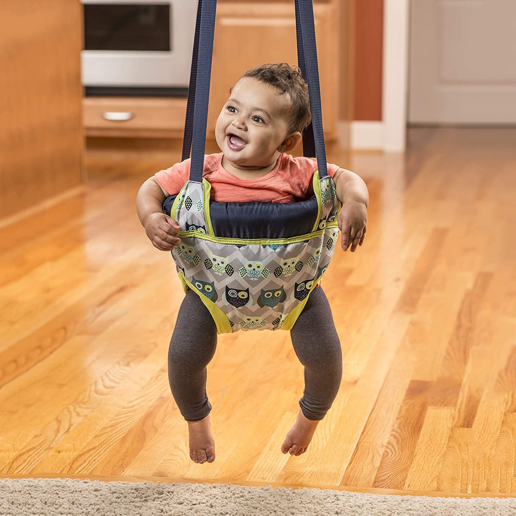 Evenflo Door Jumper Swing Owl Age- 6 Months & Above
