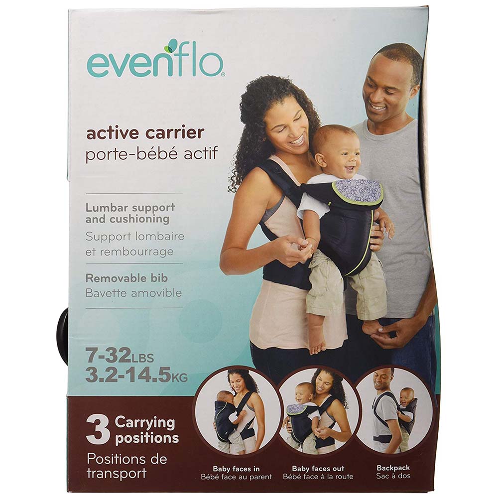 Evenflo Active Fit Baby Carrier 3-15Kg, Loopsy