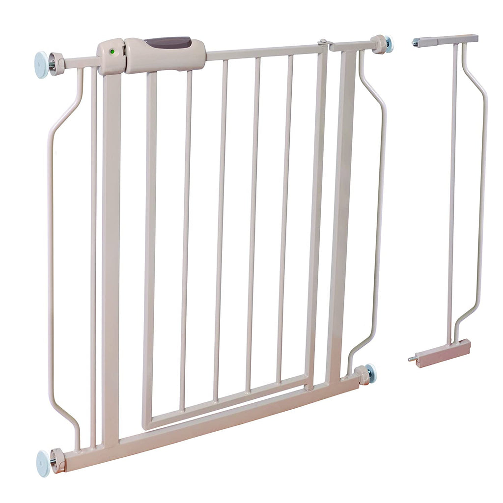 Evenflo Easy Walk-Thru Pressure-Mounted Gate, White