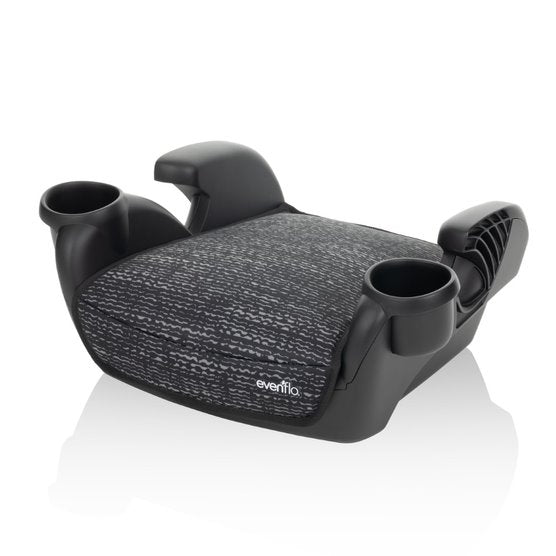Evenflo Go Time No Back Booster Car Seat , Static Black Age- 4 Years to 12 Years
