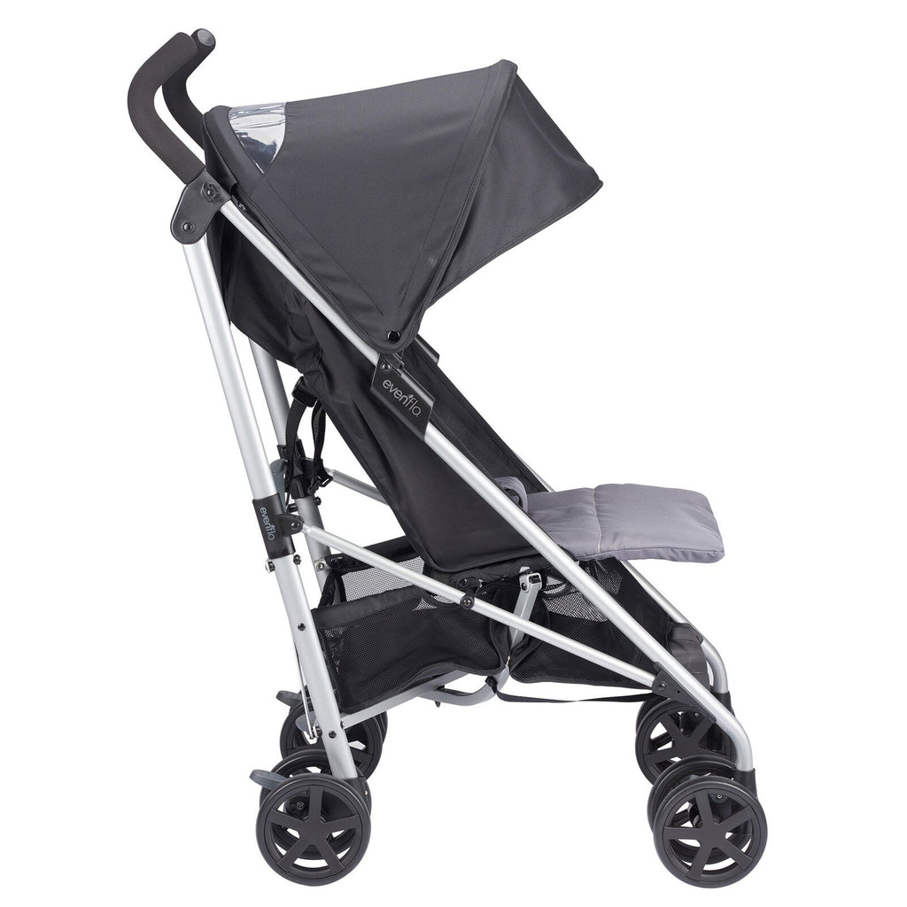 Evenflo Minno Twin Double Stroller Glenbarr Grey Age- 6 Months to 5 Years (Holds upto 45 Kg)