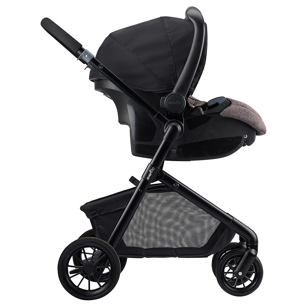Evenflo Pivot Travel System Casual Grey Age Newborn to 36 Months